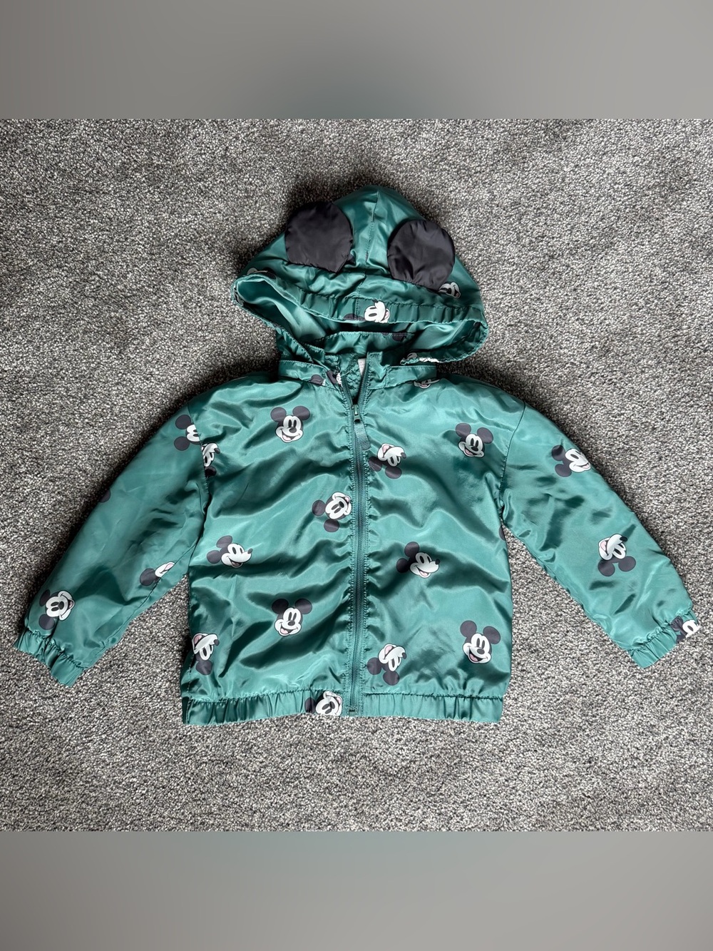 H&M Toddler Mickey Mouse Windbreaker Jackeg